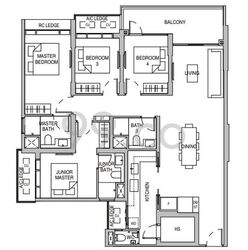 Sceneca Residence (D16), Apartment #399943921